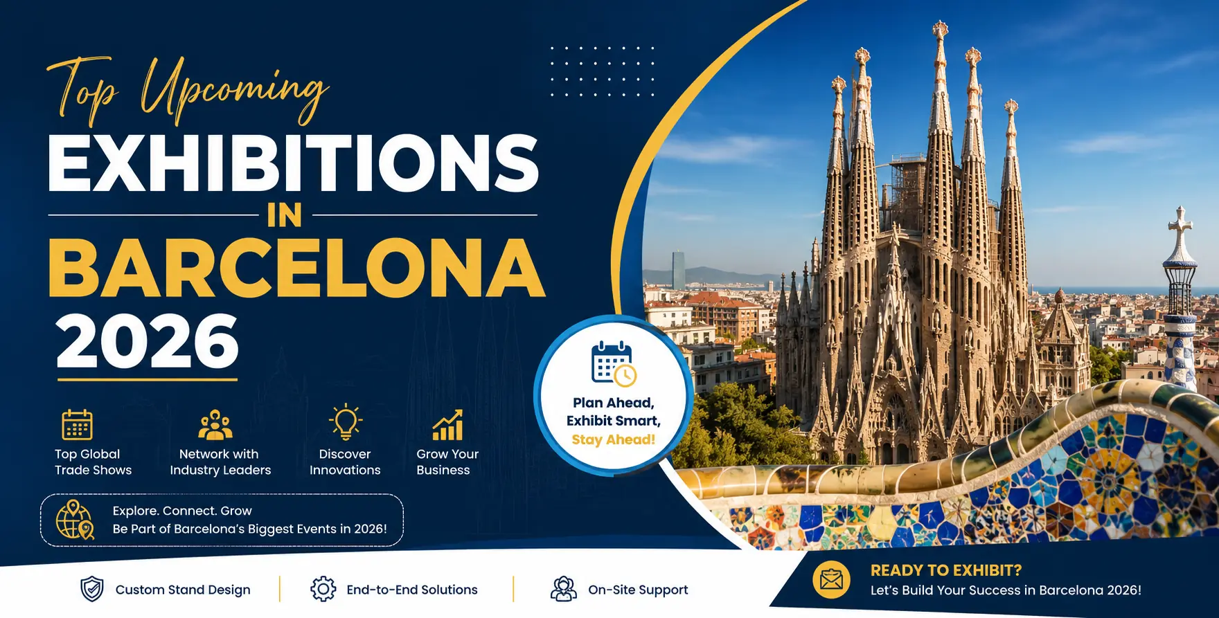 Top Upcoming Exhibitions in Barcelona 2026