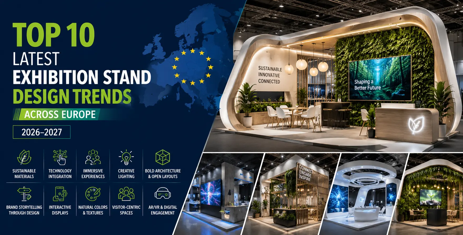 Top 10 Latest Exhibition Stand Design Trends Across Europe (2026–2027)