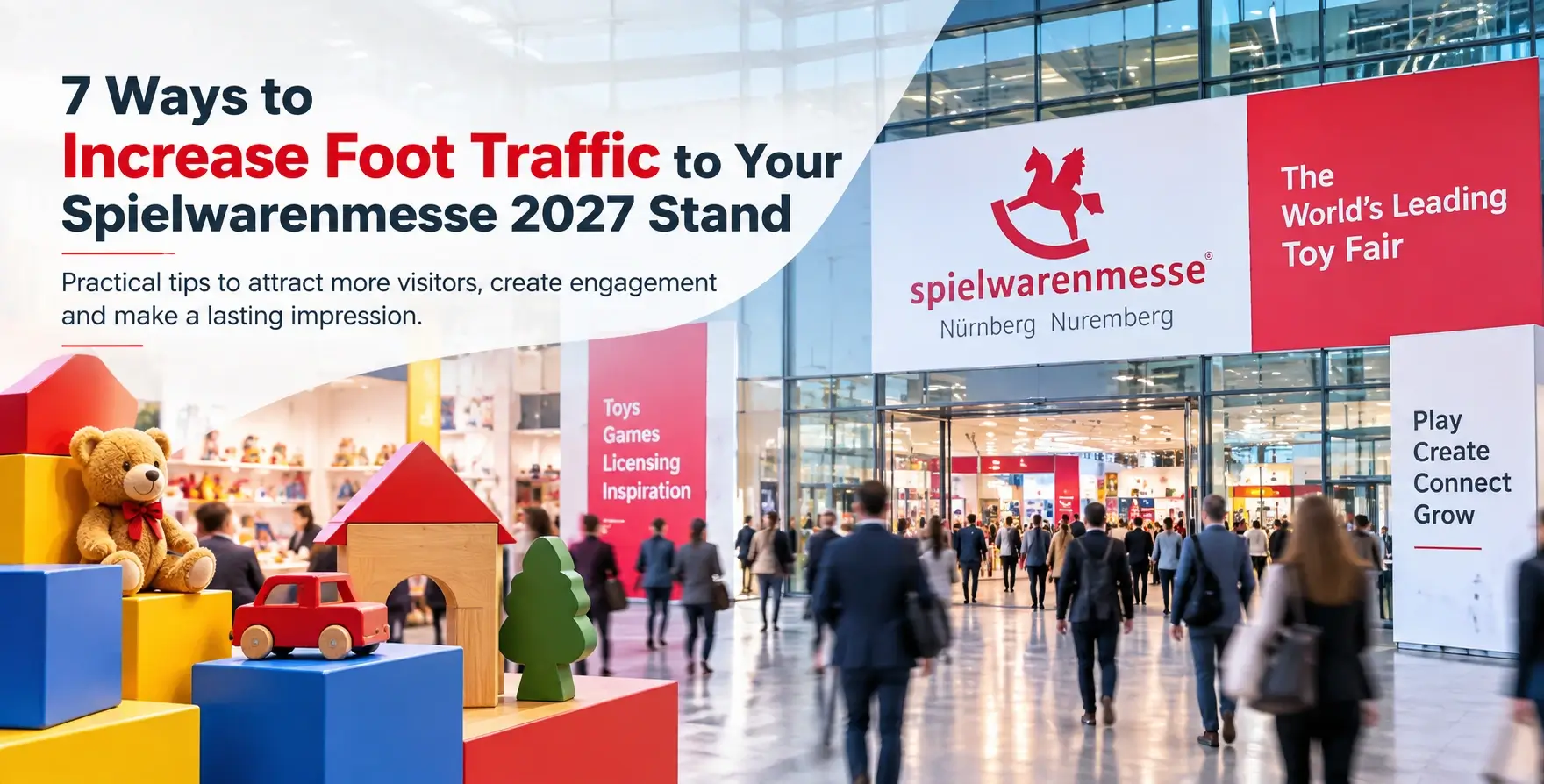 7 Ways to Increase Foot Traffic to Your Spielwarenmesse 2027 Stand