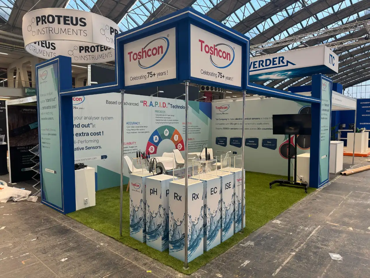 Toshcon Expo Stand Design Amsterdam Europe