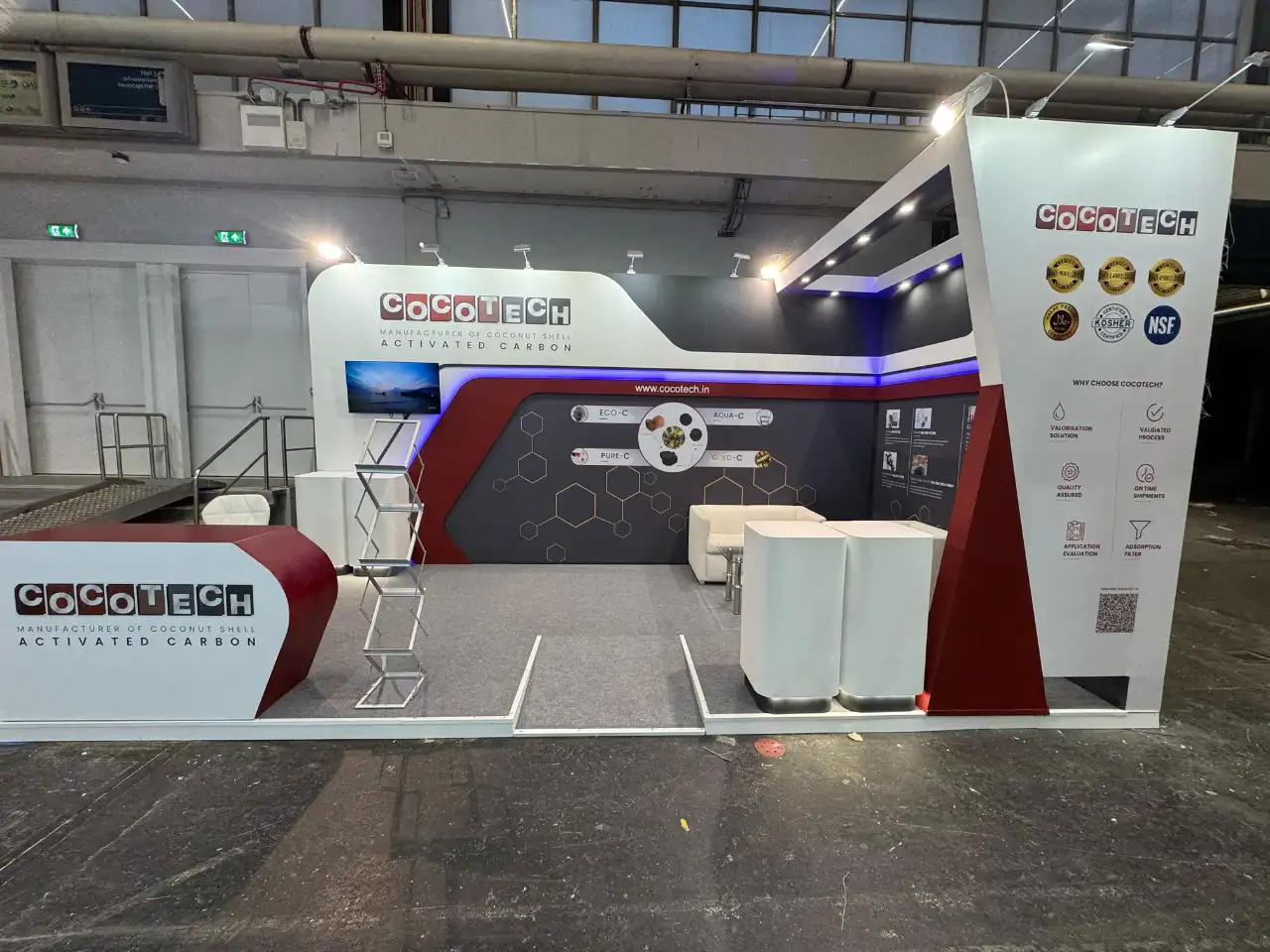 Coco Tech Exhibition Stand Contractors Amsterdam Europe