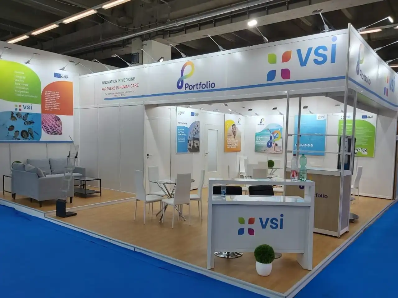 exhibition stand builders powtech technopharm