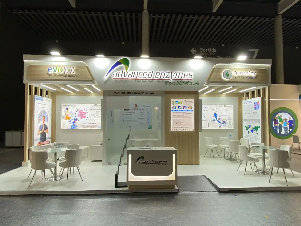 AidEx Geneva 2026 booth design