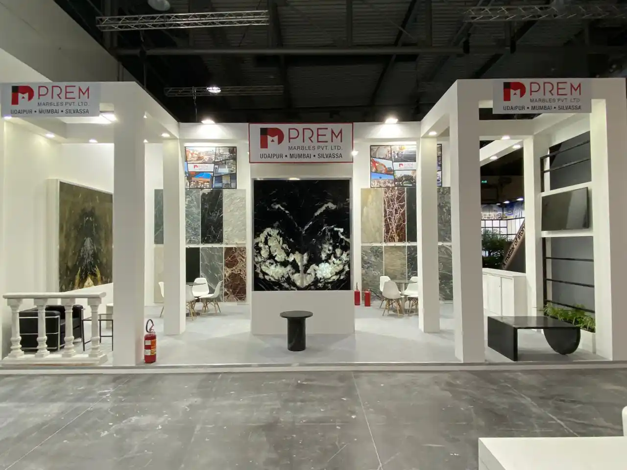  PREM MARBLES Exhibition Stand