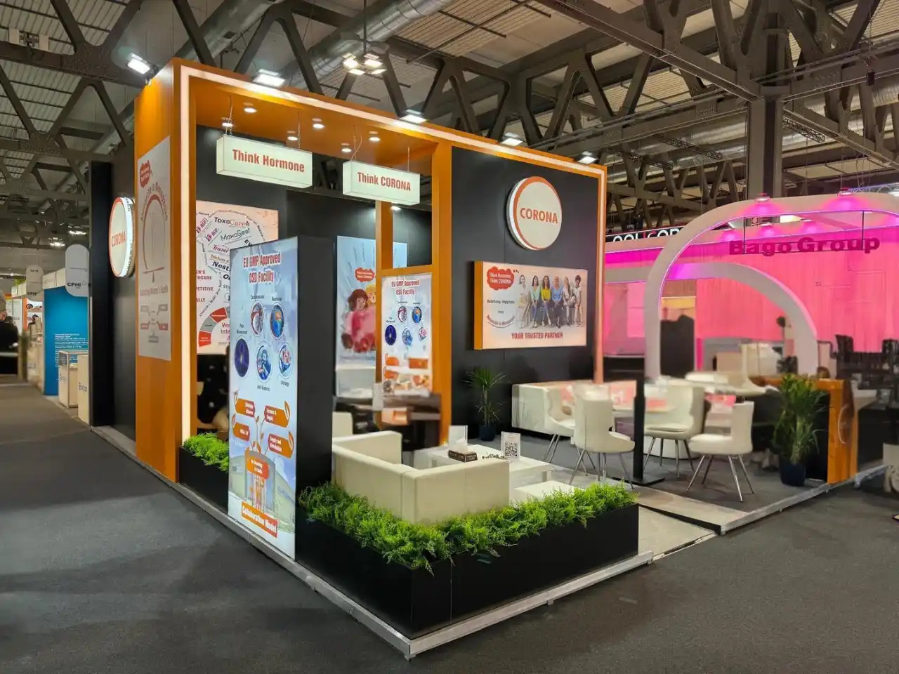 CORONA  Exhibition Stand