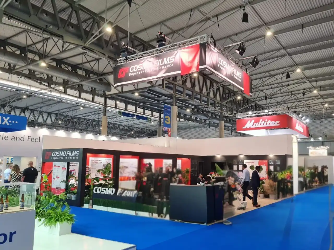 Cosmo films  Exhibition Stand