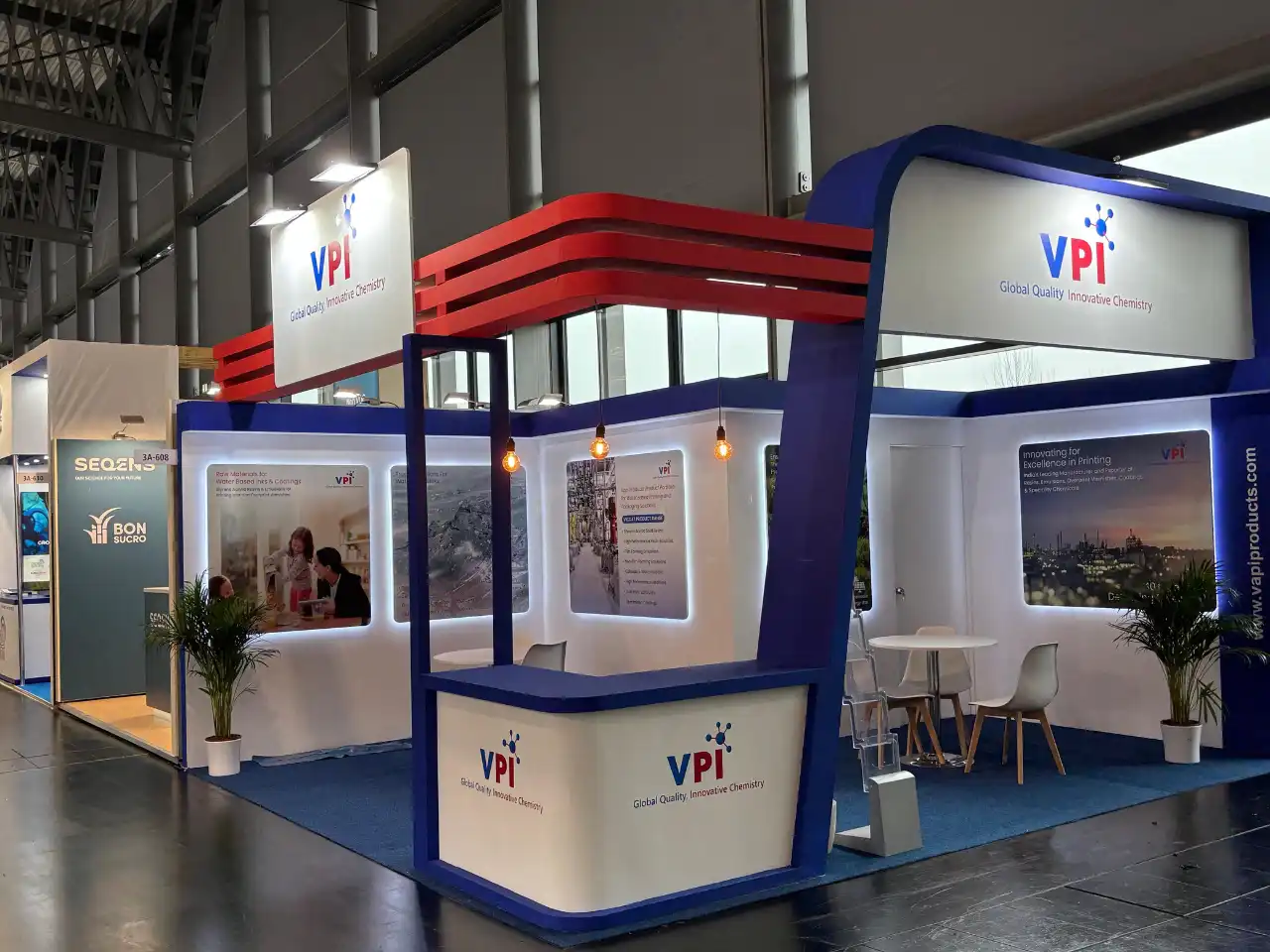 VPI Exhibition Stand Design — European Coatings Show 2025