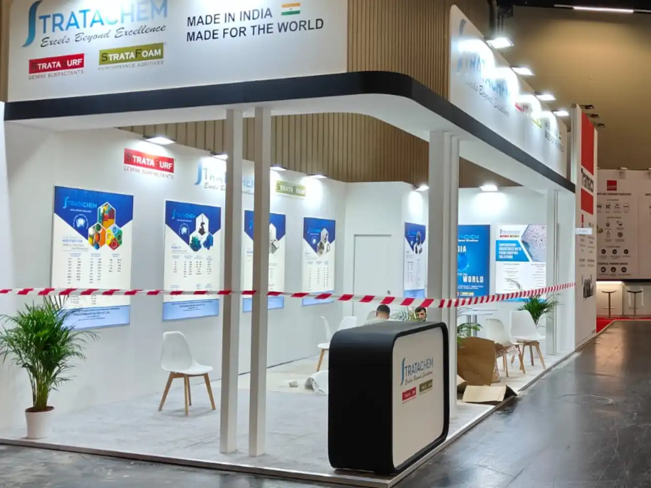 Stratachem Exhibition Stand Design — European Coatings Show 2025