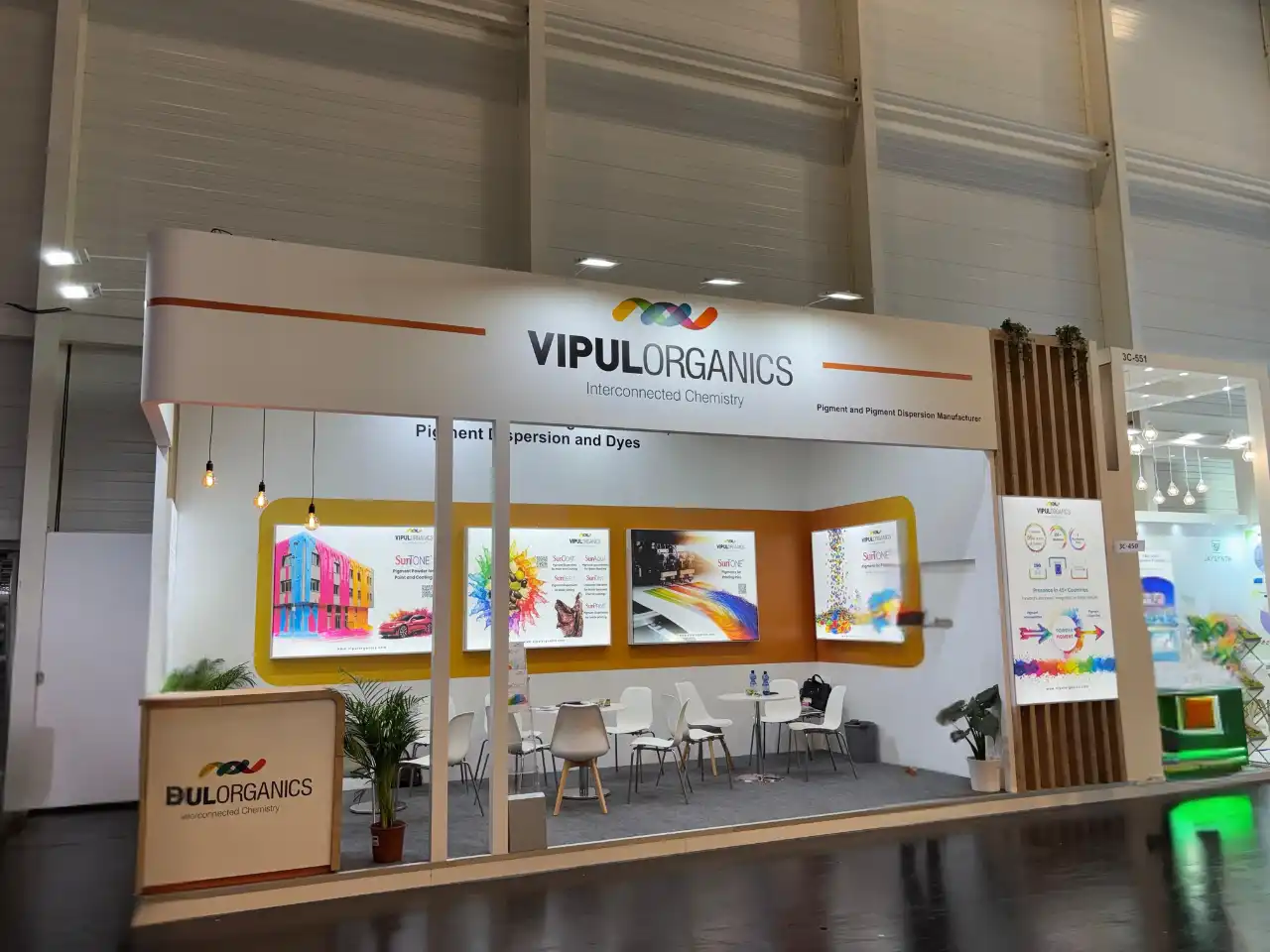 Vipul Exhibition Stand Design — European Coatings Show 2025