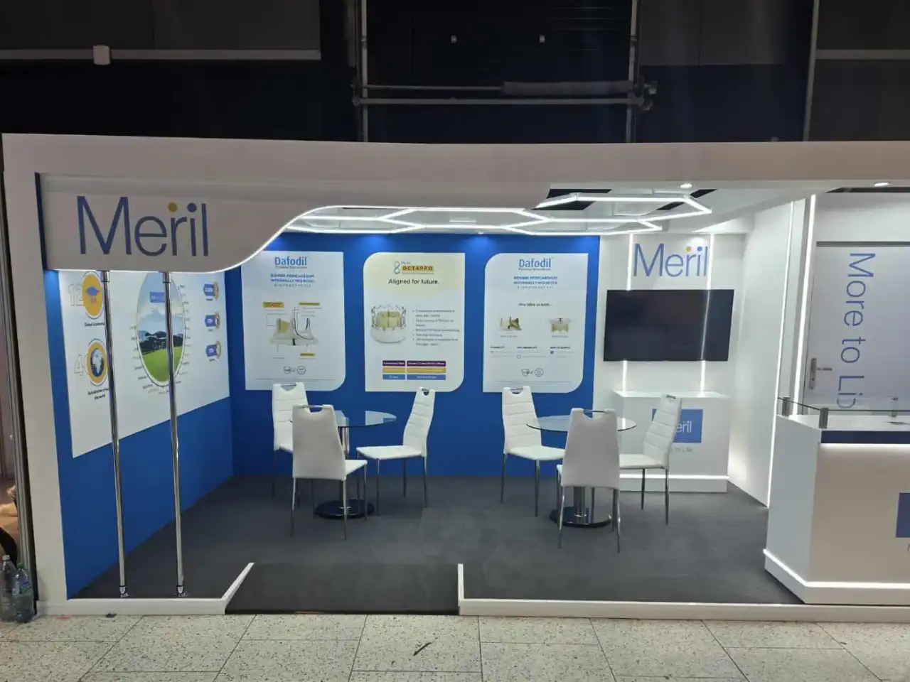 MERIL Exhibition Stand Design — EACTS 2025