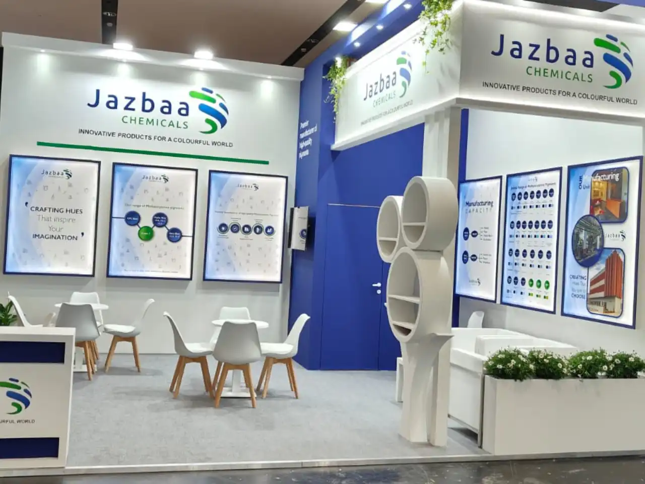 Jazbaa Exhibition Stand Design — European Coatings Show 2025