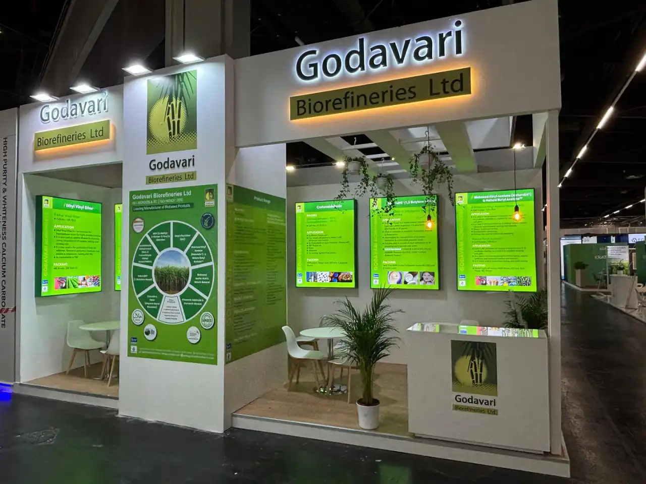 Godavari Exhibition Stand Design — European Coatings Show 2025