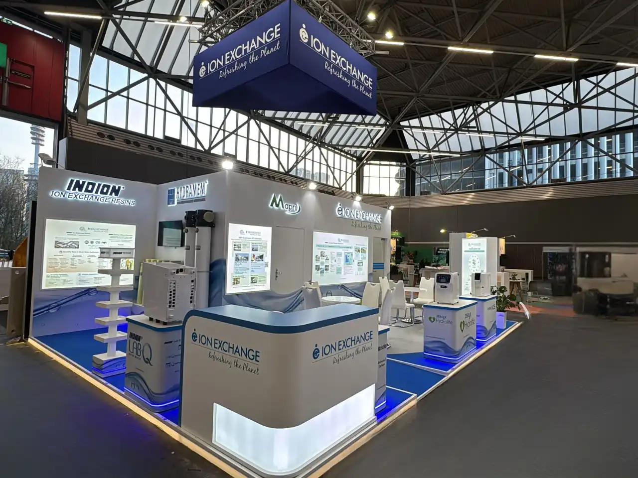 ION EXCHANGE  Exhibition Stand