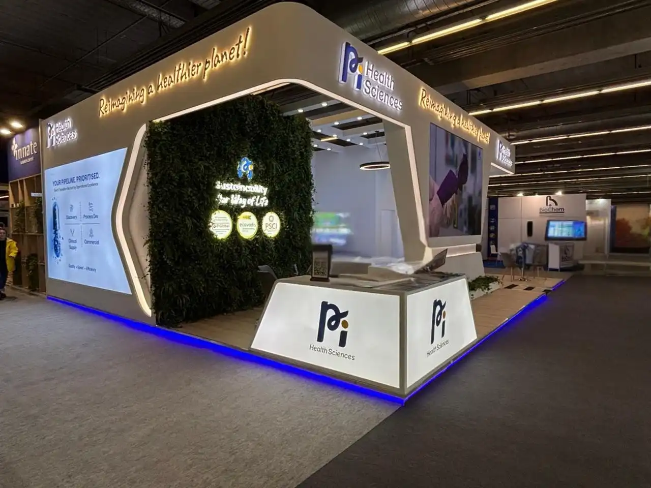 Pi industries  Exhibition Stand