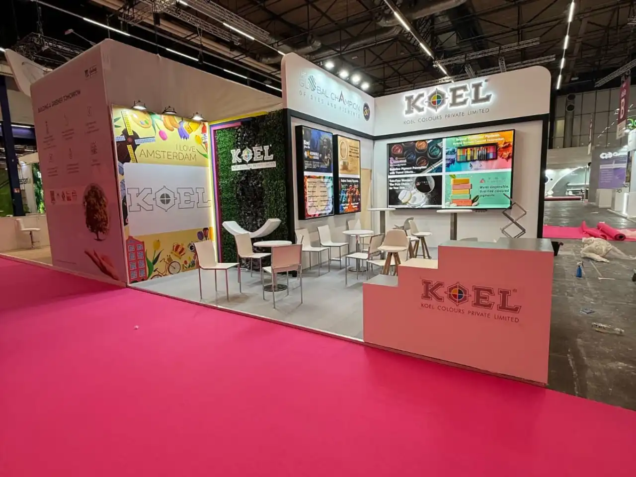 Koel Exhibition Stand Design — In-Cosmetics Global 2025