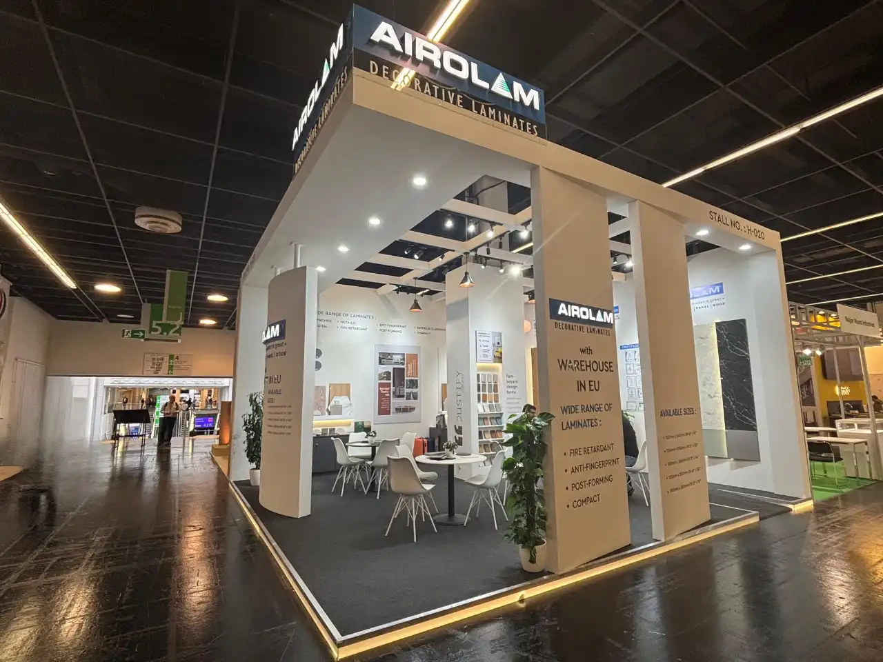 AIROLAM Exhibition Stand Design — Interzum 2025
