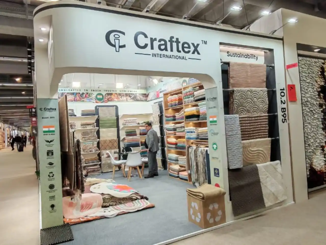 CRAFTEX Exhibition Stand Design — Heimtextil 2026
