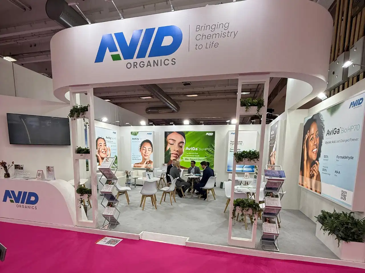 AVID ORGANICS Exhibition Stall Europe
