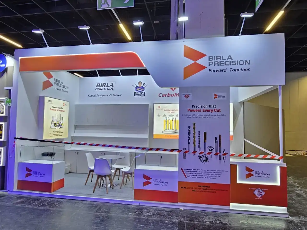 BIRLA PRECISION Exhibition Stall Europe