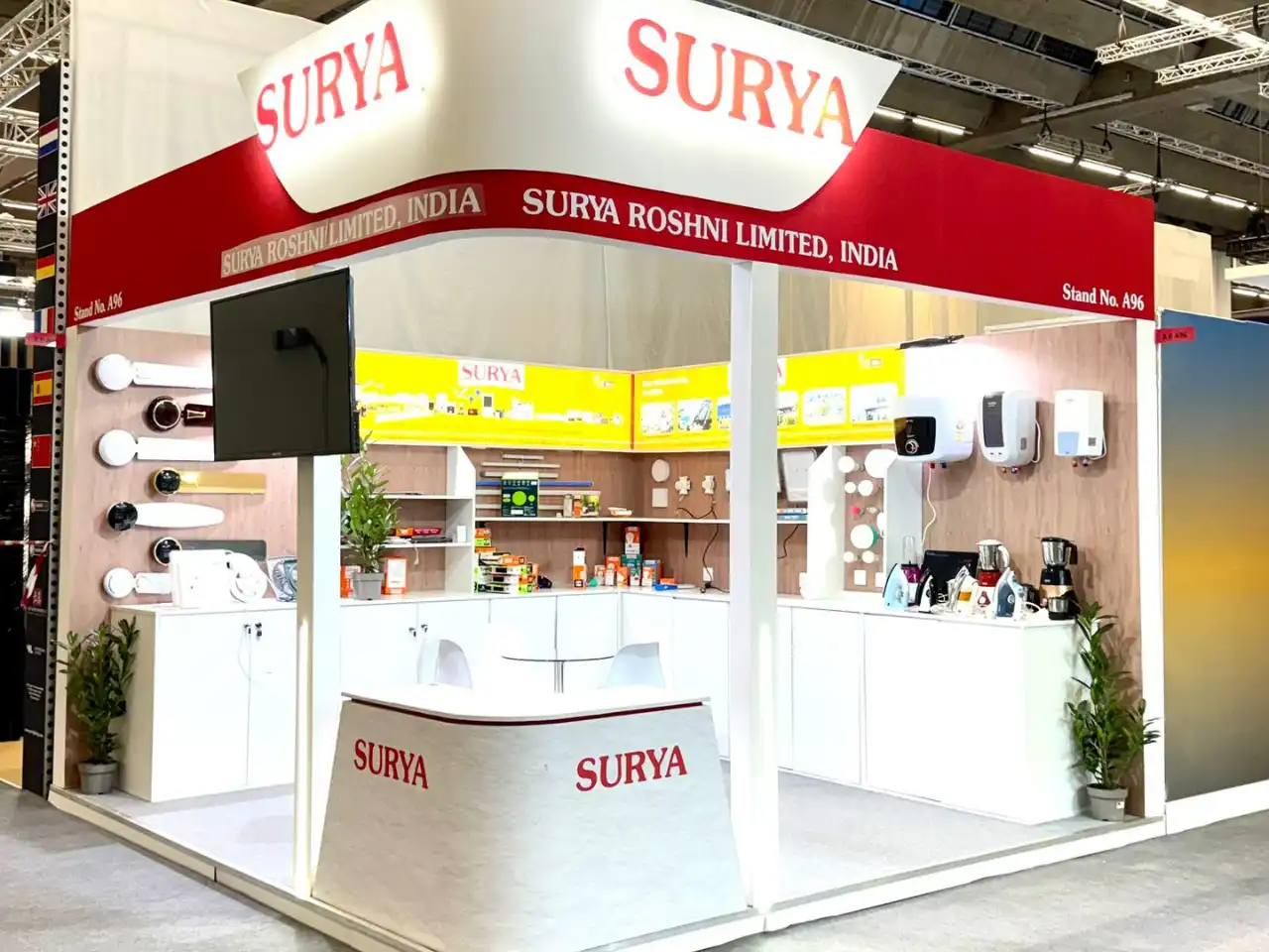 SURYA ROSHNI Exhibition Stall Europe