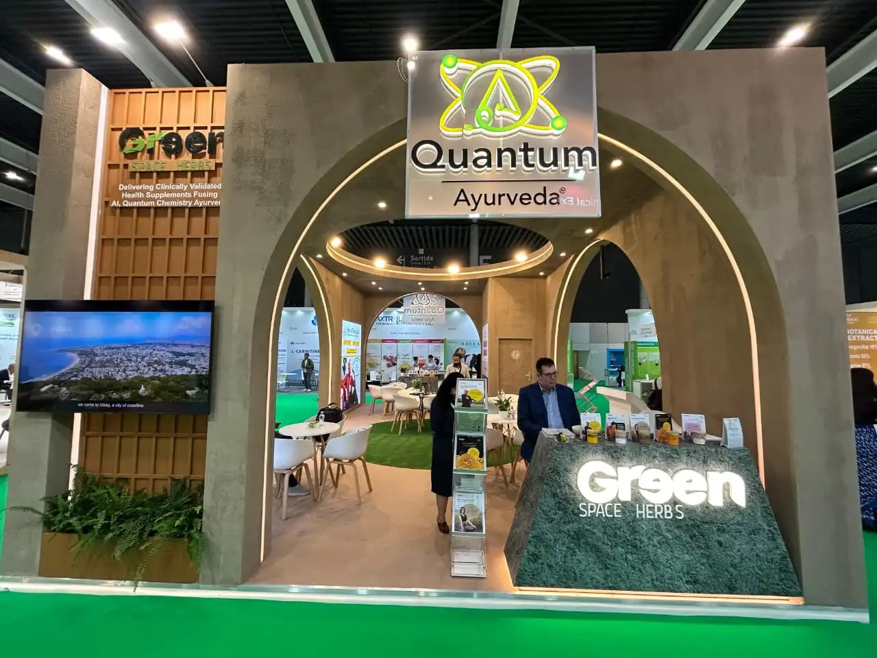 GREEN SPACE Exhibition Stall Europe