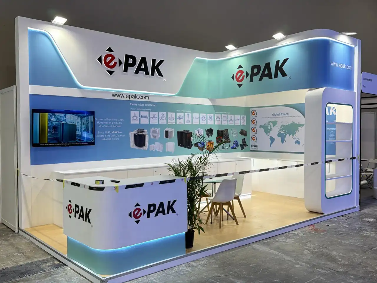 E Pak Exhibition Stand Design — Semicon Southeast Asia 2026