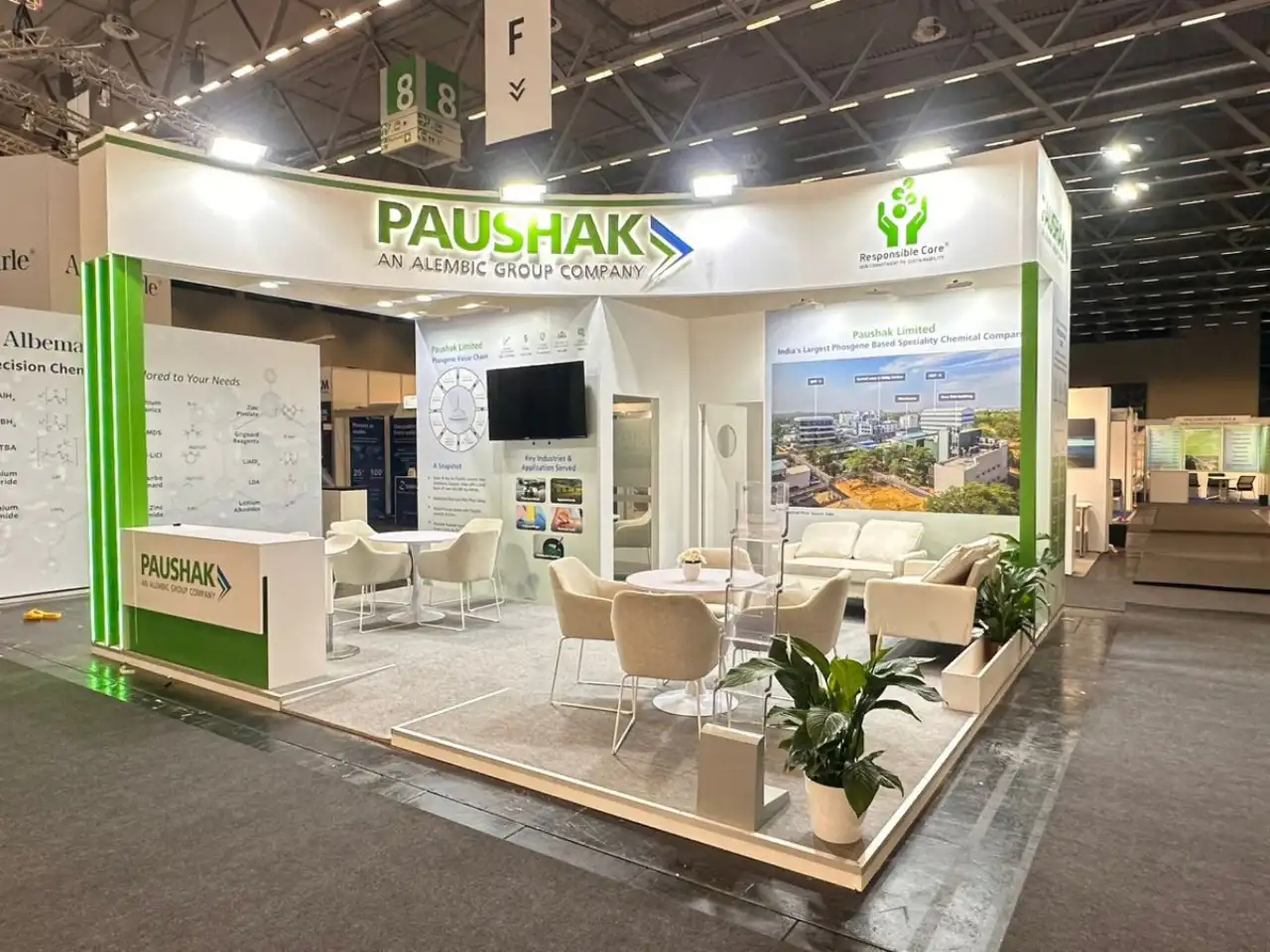 PAUSHAK Exhibition Stall Europe