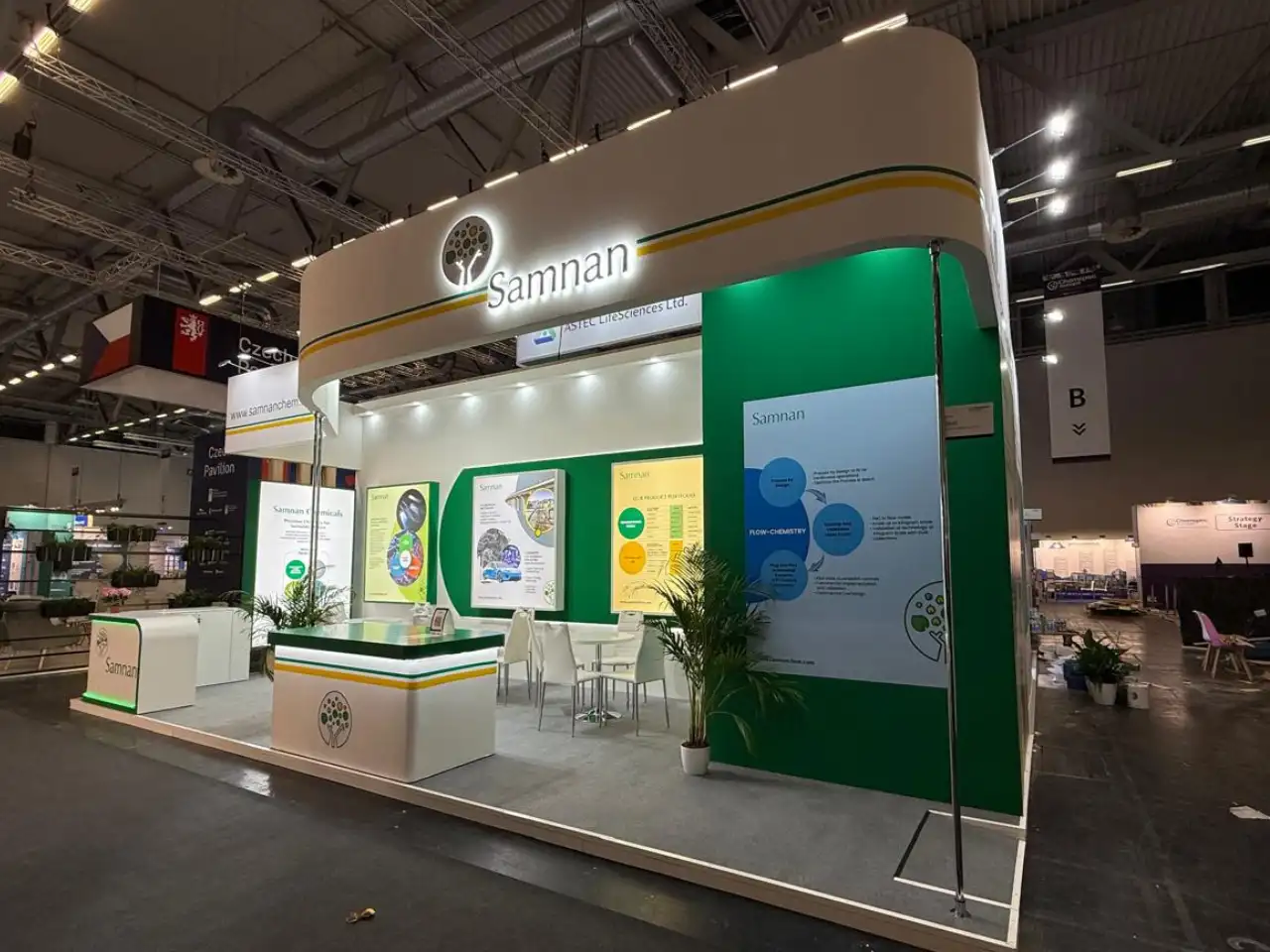 SAMNAN Exhibition Stall Europe