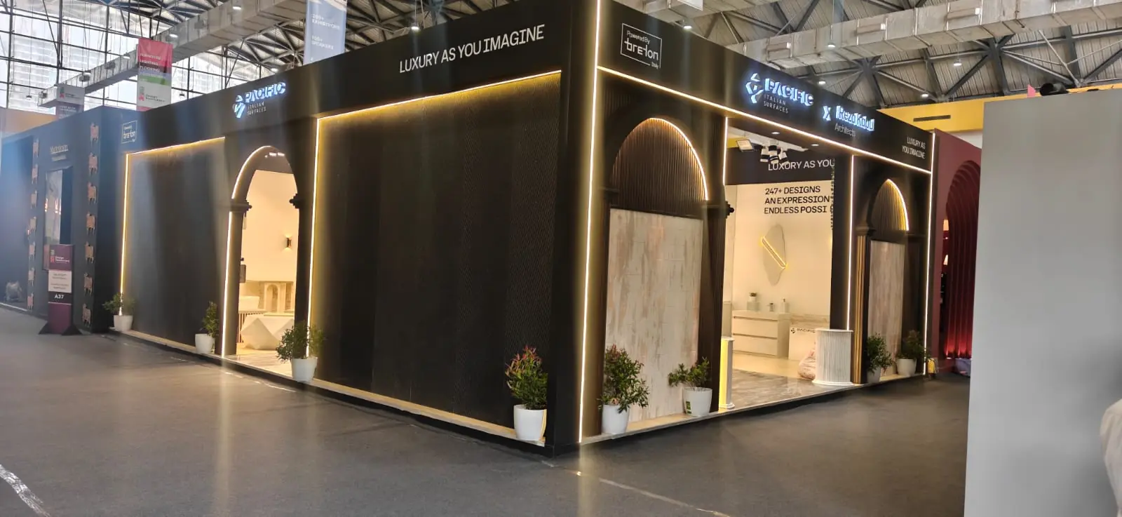 Orion Manufacturing exhibition stand