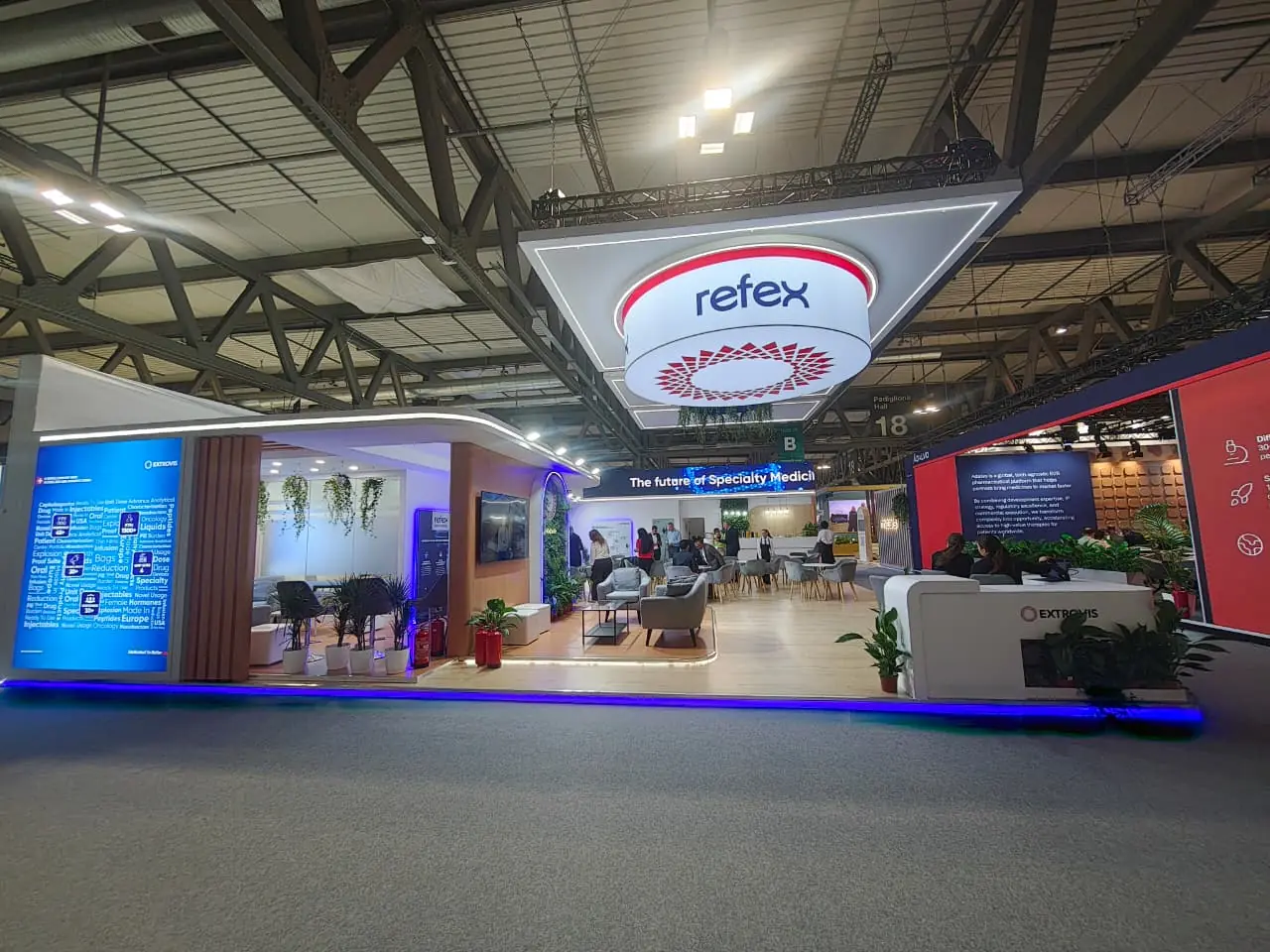 Refex Life Exhibition Stall – CPHI Milan · 192 sqmt · Milan