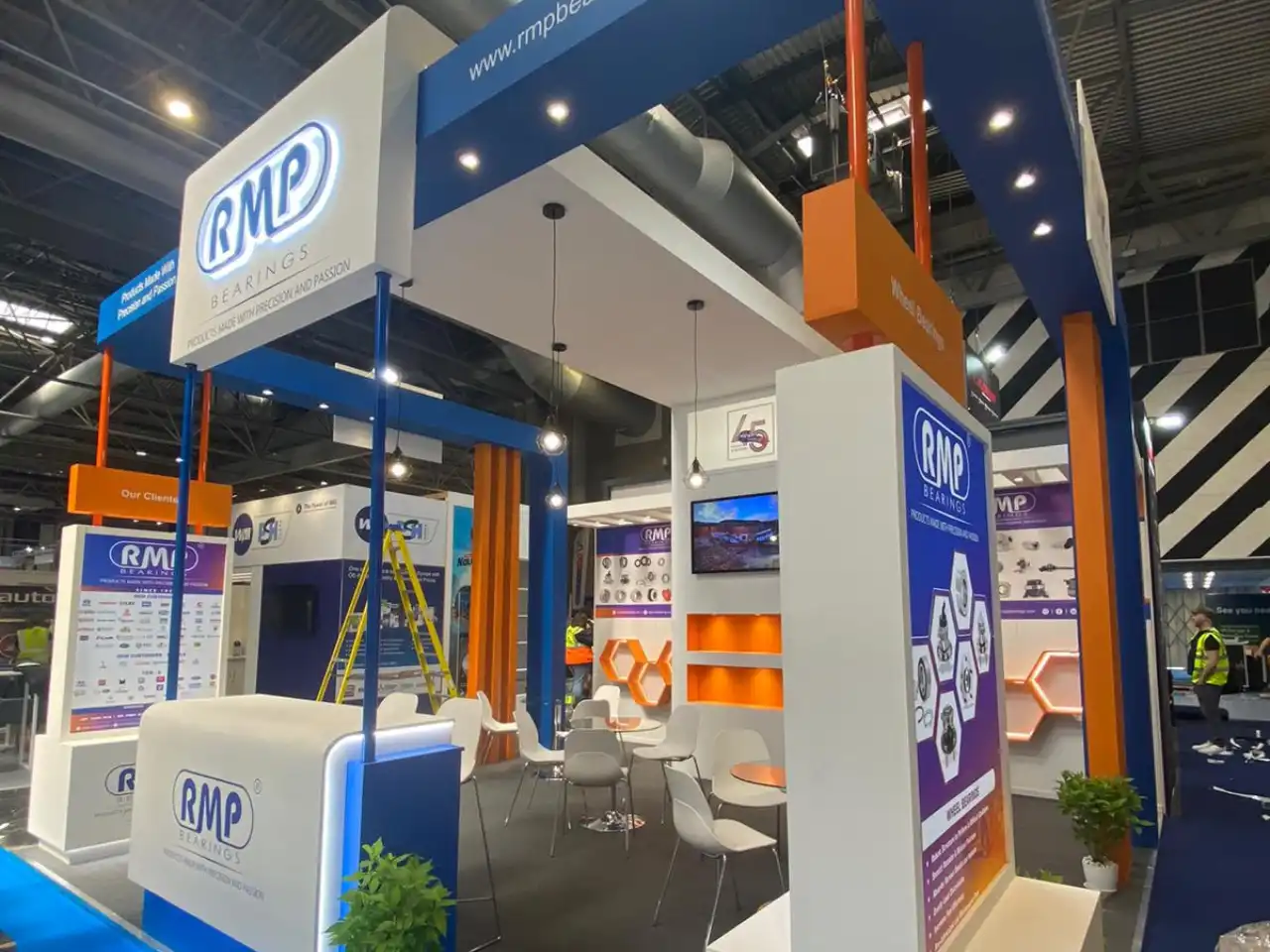 RMP Bearings Exhibition Stand Automechanika Birmingham 2025