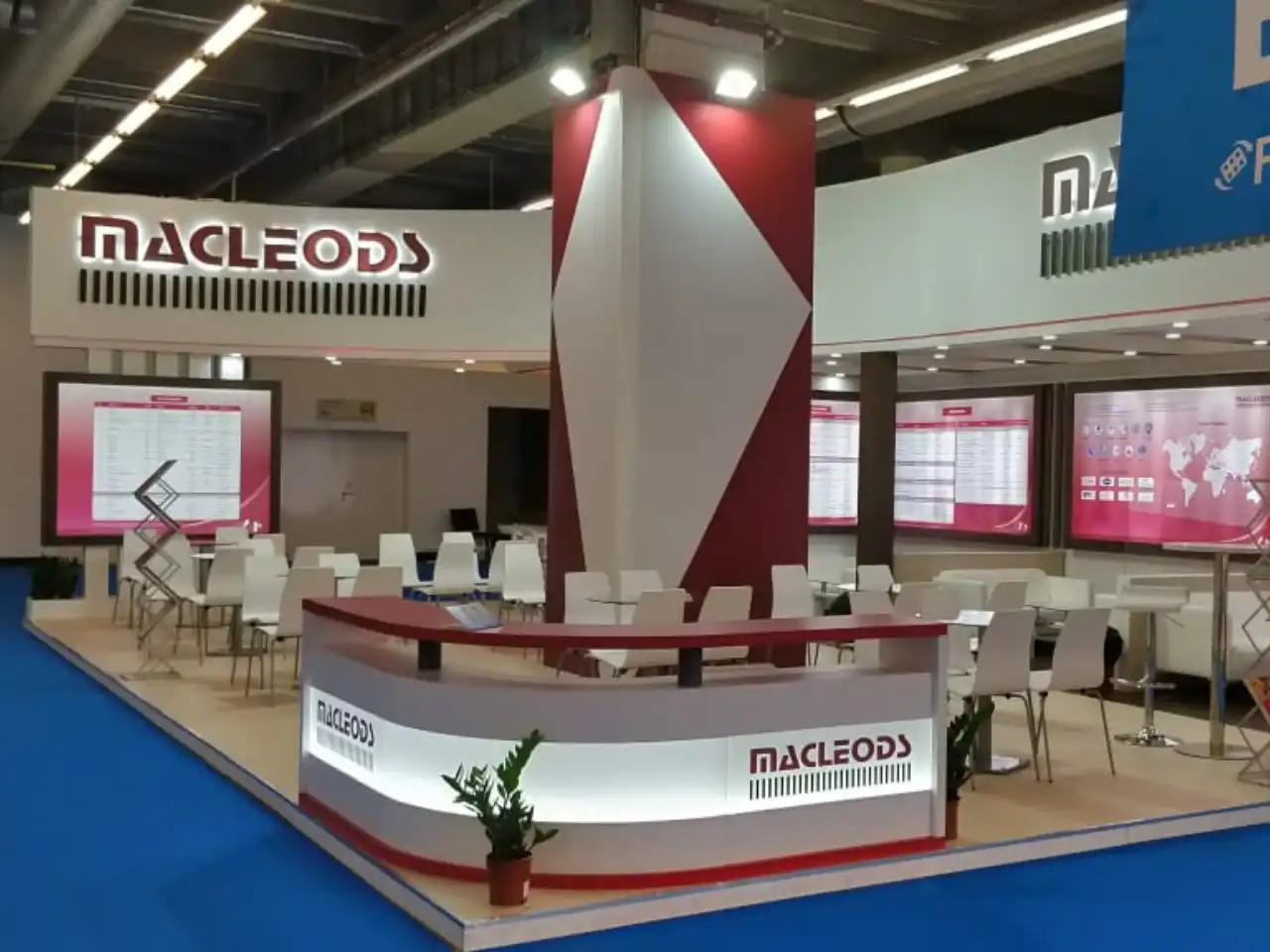 Macleods Exhibition Stand CPhI Worldwide 2019