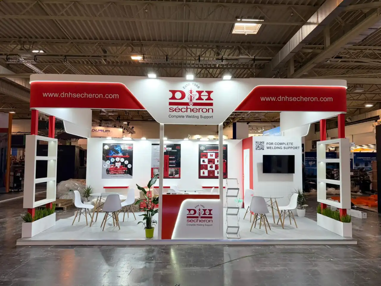 D & H Secheron Exhibition Stand Schweissen & Schneiden Germany 2025