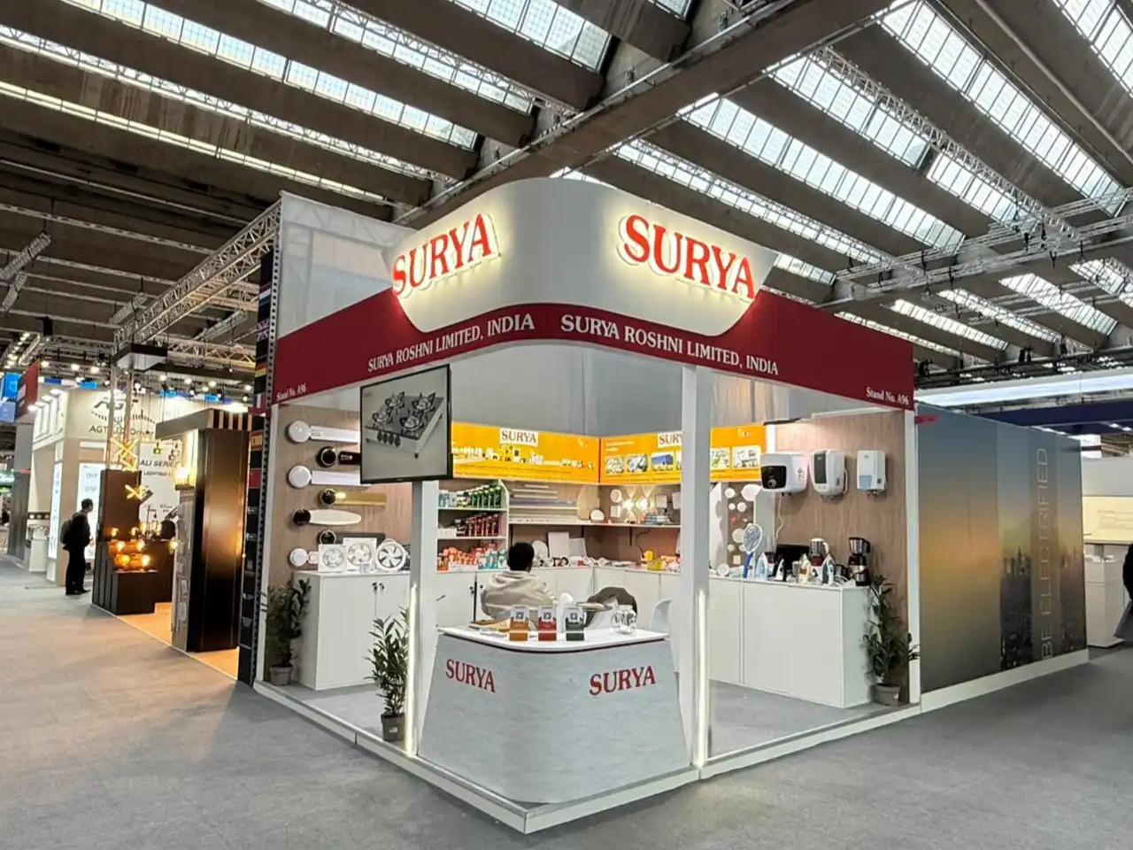 Surya Exhibition Stand Light Build Germany