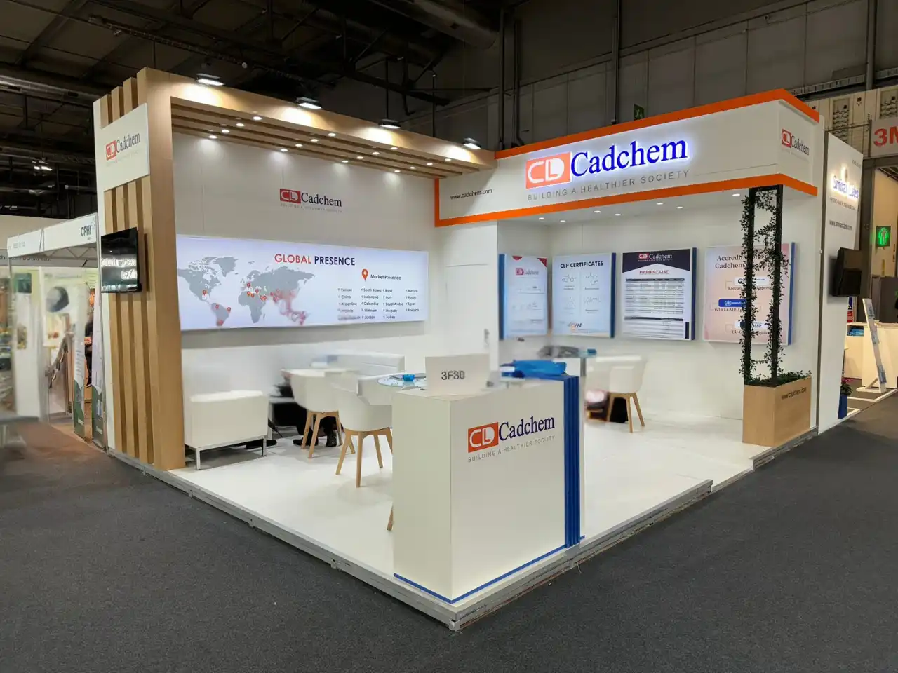 2 Exhibition Booth Design CPHI Milan