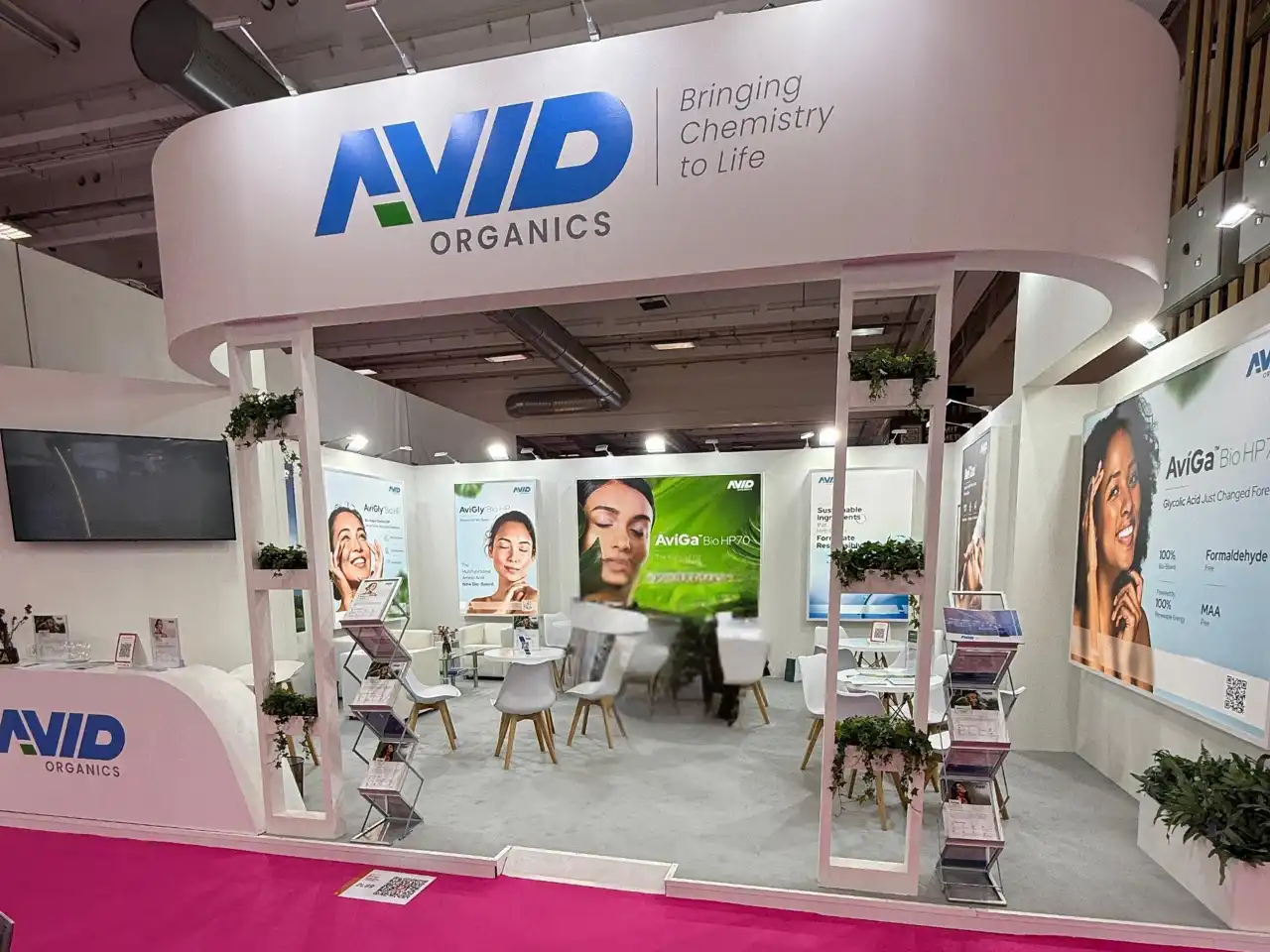 Avid Organics Exhibition Stand Design