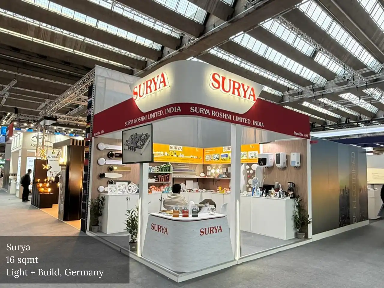 Surya Expo Stand Design Europe Germany