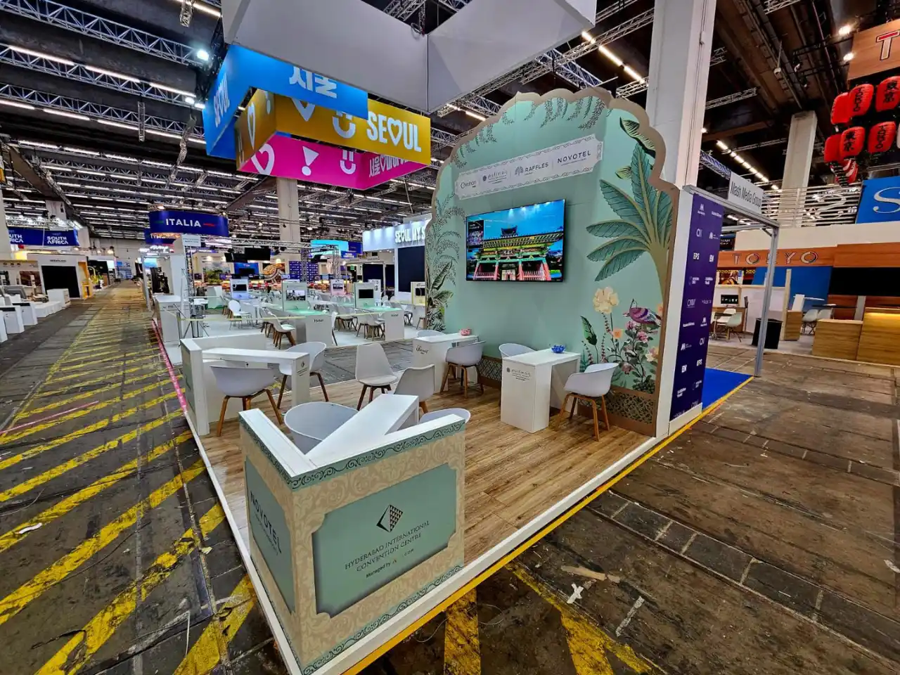 exhibition booth design and expo stand builders in europe