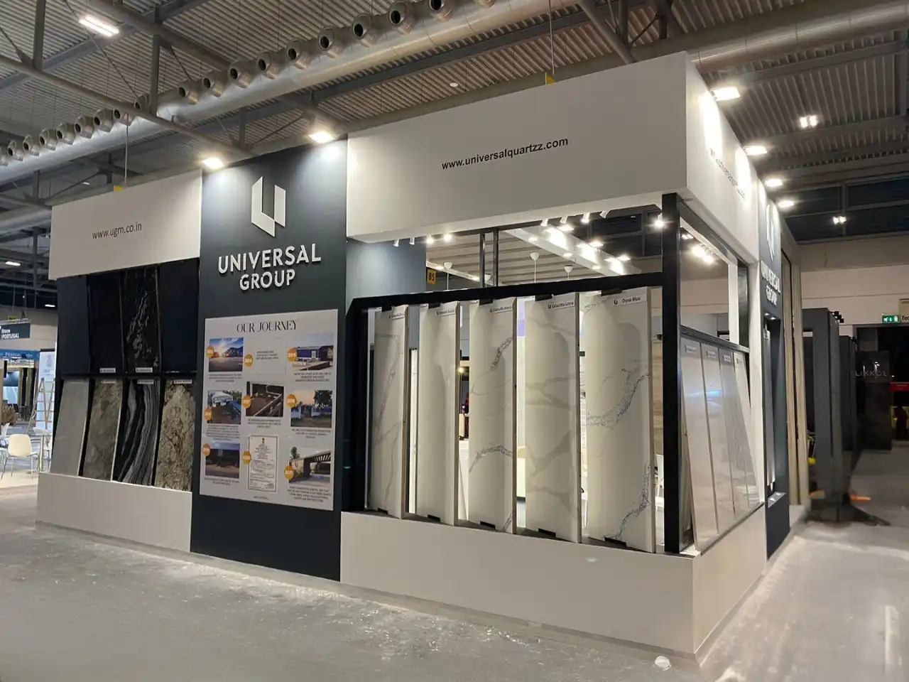 Universal Group Exhibition Stand Marmomac 2023 Italy